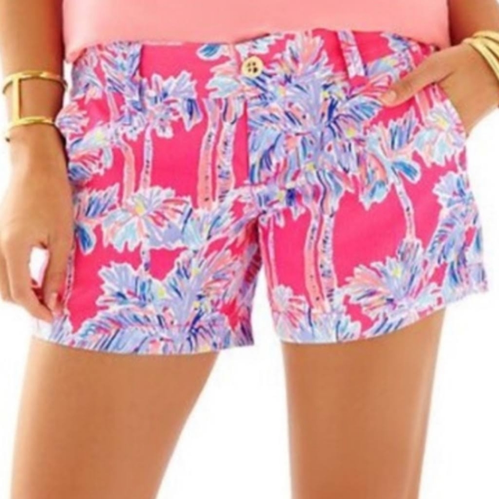 NWOT Lilly Pulitzer Callahan Shorts in Nice Stems